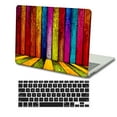 thumbnail image 3 of KSK KAISHEK Hard Case Shell Cover Only Compatible Newest MacBook Pro 13 inchs 2016-2022 A2338 M1&A2289&A2251&A2159&A1989&A1706&A1708 + Black Keyboard Cover, Wood grain A 150, 3 of 5