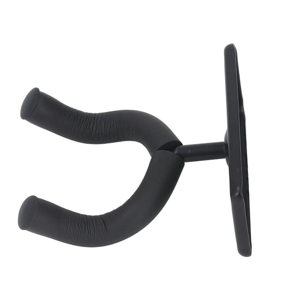 Soporte Para Guitarra, Gancho Para Colgar En La Pared, 4 Agujeros, Soporte De Metal Para Bajo Eléctrico Acústico Para Guitarras De Todos Los Tamaños, Color Negro