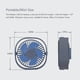 thumbnail image 2 of UBIUO USB Desk Fan, Portable Desktop Table Cooling Fan, Three Speeds Adjustable, USB Connection Power, Strong Quiet Wind, Great for Office Home Outdoo, 2 of 4