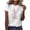 Multicolor, variant on Womens Easter Tops 2025 Summer Comfortable Short Sleeve T-Shirt with Round Neck and Easter Graphic