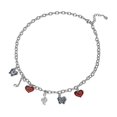 thumbnail image 1 of Collar con forma de corazón y mariposa Yashi 46cm 30582, 1 of 3