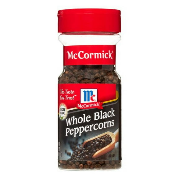 McCormick Whole Black Peppercorns (Pack of 3)