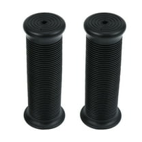 SOPOTUTU Motorcycle Handlebar Grips TPU Anti- Sweat Resistant Rainproof 1 Pair Black Comfortable