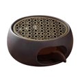 thumbnail image 5 of Pottery Teapot Warmer Birthday Gifts Multiuse Home Decoration Tea Warmer with Candle Holder for Tea, 5 of 5