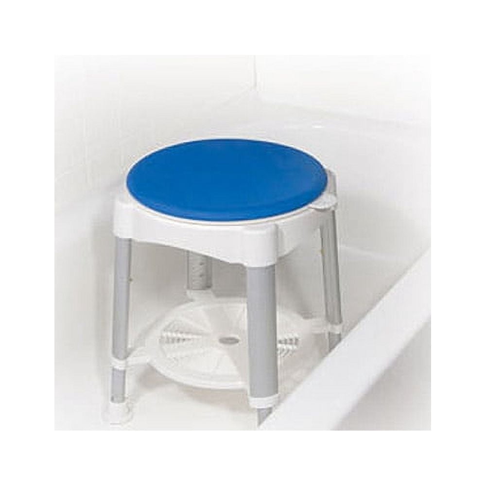 Drive Medical Adjustable Height Shower Stool with Rotating Seat