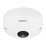 Hanwha QNF-8010 Wisenet Q Series Network 2048 x 2048 at 30fps Indoor Fisheye Dome Camera with WiseStream Technology