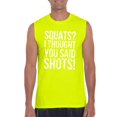 thumbnail image 1 of Mens Squats I Thought You Said Ultra Cotton Sleeveless T-Shirt, 1 of 5