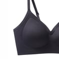 thumbnail image 4 of Yotami Womens T-Shirt Bras Everyday Support Bra for Daily Solid Color Push Up Wireless Bra, 36A, Black, 4 of 4