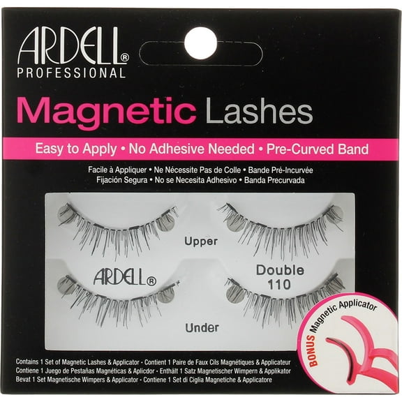 2 Pack - Ardell Magnetic Double Eyelashes, Black [110] 1 ea