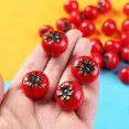 thumbnail image 5 of Miniature Tomato Artificial Resin Model for Decoration 10Pcs Set, 5 of 5