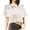 White, variant on Womens Mesh Cover Up See Through Fishnet T Shirt Crop Top