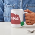 thumbnail image 4 of CafePress - Nebraska - 15 oz Ceramic Large White Novelty Mug, 4 of 6