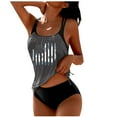 thumbnail image 1 of Trajes de Baño de Corte Alto para Mujeres Traje de Baño Dividido con Cordón Suelto, con Cojín de Pecho sin Soporte de Acero para Piscina Y Playa, 1 of 3