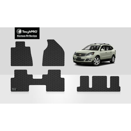Toughpro Chevrolet Traverse Front 2nd 3rd Row Mats All