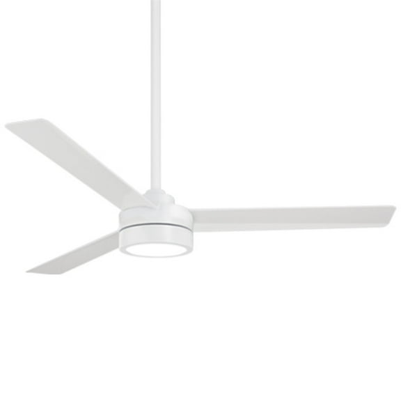 Minkaaire Roto 52 Led Roto 52" 3 Blade Hanging Indoor Led Ceiling Fan - White