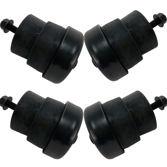 BST BSSP 4PCS 924-130 Body Mount Kit for 2001-2019 Chevy Chevrolet Silverado 1500HD 2500HD 3500HD GMC Sierra 1500 2500 3500 Truck