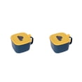thumbnail image 3 of Ounissouiy Caja de especias con tapa Cucharas PP Condimentos Cajas de almacenamiento Contenedores Frascos integrados a prueba de humedad Sal Type2 NO2, 3 of 6