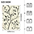 thumbnail image 2 of FORMRS 1-Subject Spiral Notebook 8" x 5" College Ruled 60 Refillable Sheet A5 Hard Cover, Leaves Pattern, 2 of 7