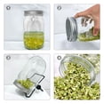 thumbnail image 3 of DISEN 4pcs 86mm Sprouting Lids for Wide Mouth Mason Jars, Stainless Steel Mesh Screens for Making Organic Sprout Seeds, 3 of 8