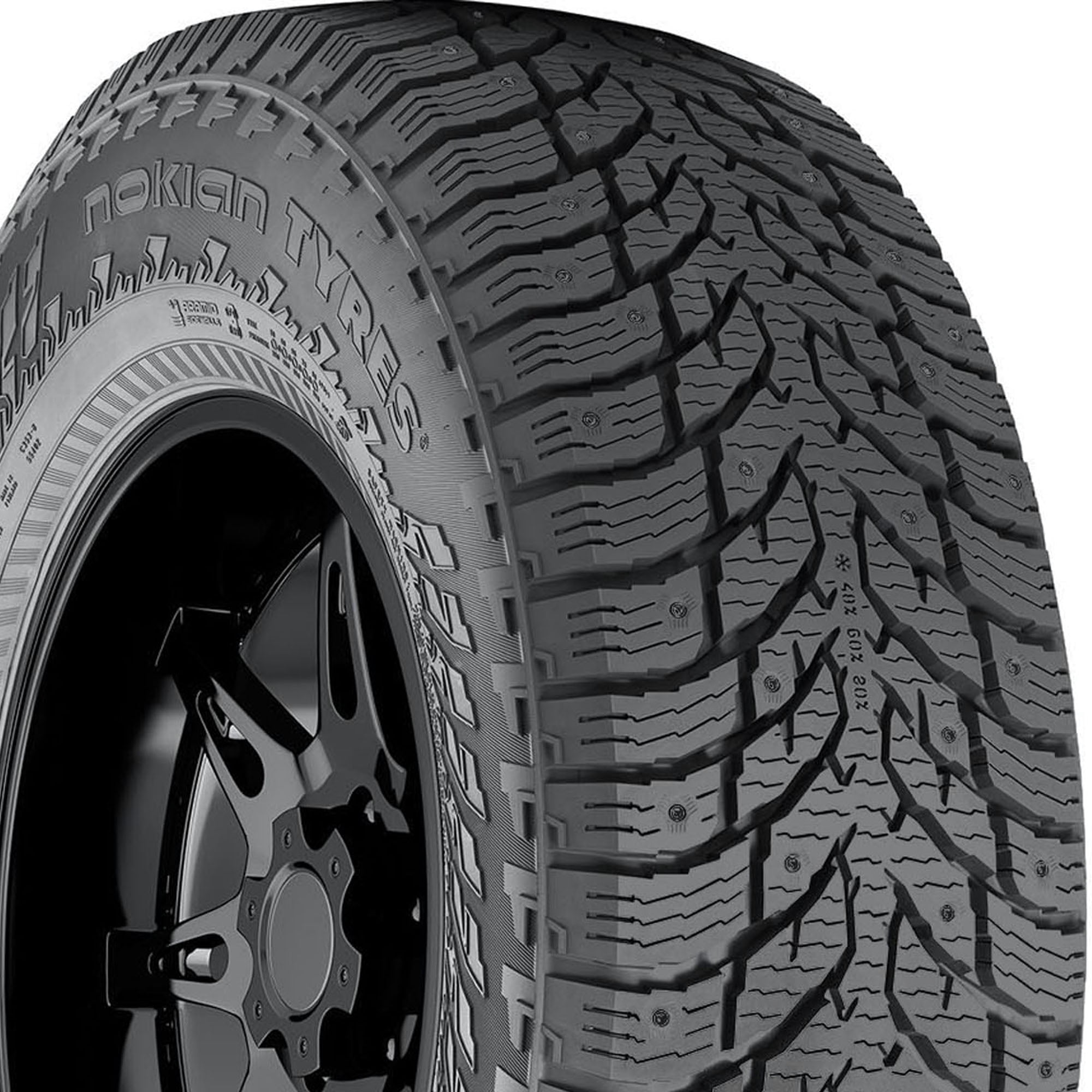 Nokian Hakkapeliitta LT 3 Winter LT265/75R16 119/116Q D Light Truck Tire Fits: 1996-99 Chevrolet Tahoe Base, 2006-07 Hummer H3 Base