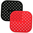 thumbnail image 5 of DINHEAROM 2Pcs Air Fryer Liner Non-Stick and Heat Resistant for Baking 8 Inch, 5 of 8