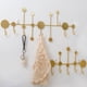 thumbnail image 5 of Ganchos de Pared Advancent para Puerta Decoración para Llaves Colgador de Ropa Estante Colgante Soporte Impermeable Dorado, 5 of 6