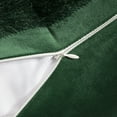 thumbnail image 5 of Phantoscope Luxurious Shiny Tassel Fringed Velvet Series Decorative Throw Pillow, 18" x 18", Dark Green, 2 Pack, 5 of 5