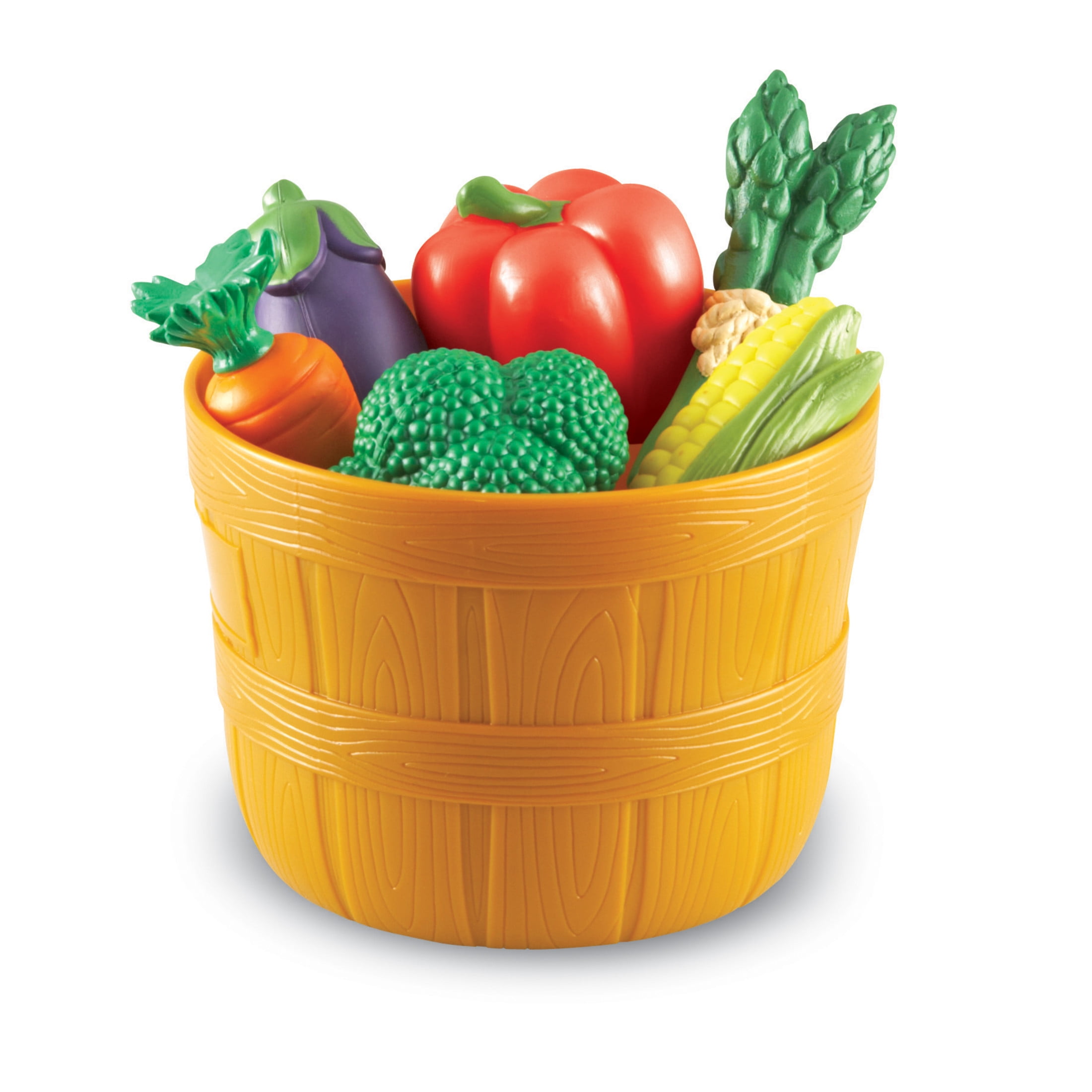 Learning Resources New Sprouts Bushel of Veggies, Play Food, Ages 18 mos+