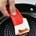 thumbnail image 4 of tasrioml Silicone Spatula Reusable Non-Stick Kitchen Tool with Hanging Hole Lightweight Heat Resistant Food Scraper for Cast Iron Skillet Cleaning, 4 of 7