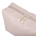 thumbnail image 6 of Unique Bargains Floral Makeup Bag Zipper Flower Cosmetic Pouch Gold Pink, 6 of 7