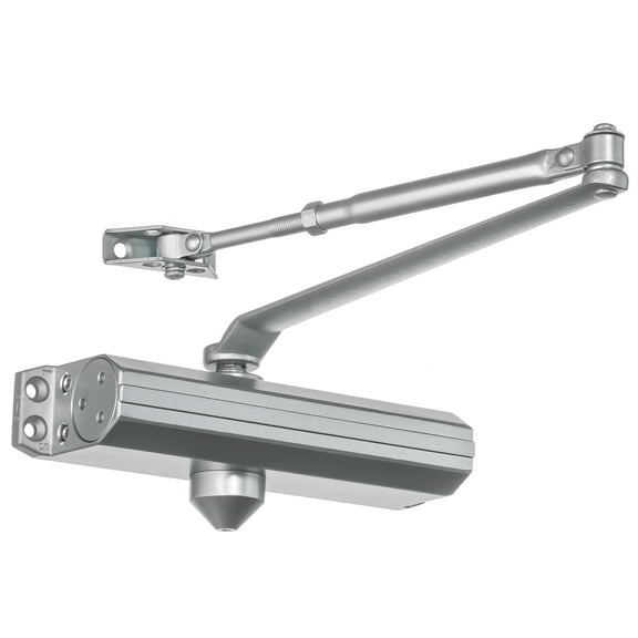 Dynasty Hardware 1614-ALUM Grade 1 Door Closer, Size 1-4, ADA Compliant Aluminum