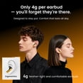 thumbnail image 3 of Wireless Headphones, Bluetooth 5.4 Ear Buds Deep Bass Sound Earbud with Smart Noise Cancelling Mic IPX5 Waterproof in Ear Earphones for Android IOS,YELLOW, 3 of 7