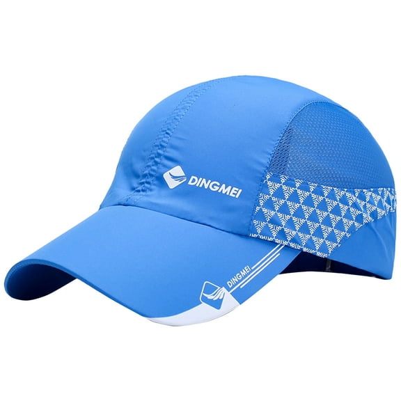 Women Men Baseball Cap Summer Sunscreen Adjustable Visor Hat For Hiking Riding Beach Daily Street Travel