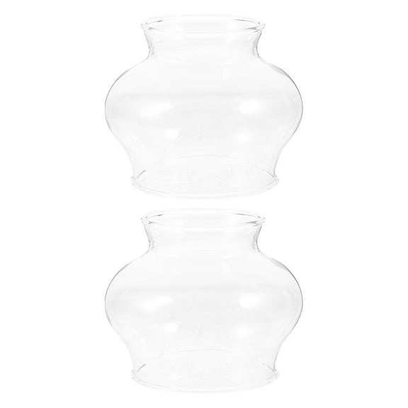6 Pcs Lampshade Replacement Globes Oil Parts Lantern Light Bulbs Glass Kerosene