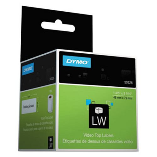 Dymo Vhs Top Labels 1 4 5 X 3 1 10 White 150 Box Walmart Com
