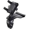 thumbnail image 1 of Soporte para teléfono de coche, espejo retrovisor multifuncional para salpicadero con abrazadera de resorte ajustable de 360°, apto para smartphones de 3 a 7 pulgadas., 1 of 5
