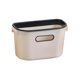 thumbnail image 5 of Cubo de basura colgante para cocina con asas, grueso, para puerta de armario, pequeño Beige, 5 of 9