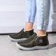 thumbnail image 1 of Botas de invierno para mujer, impermeables, para la nieve, planas, informales, hasta el tobillo, zapatos de talla grande, 1 of 4
