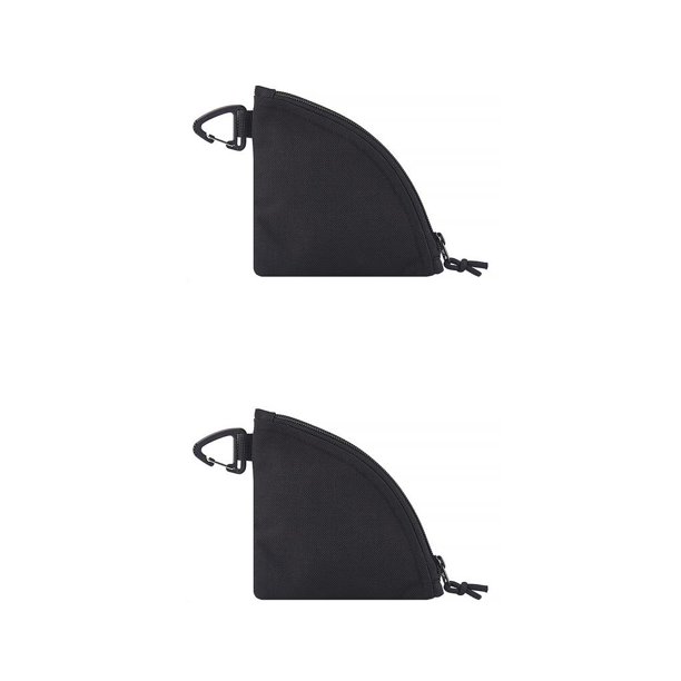 sweethay Filtros de café Bolsa de almacenamiento de papel con bolsa de hebilla colgante Organizador Negro Negro 2Conjunto