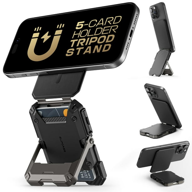 Cartera magnética con soporte SUPCASE para iPhone 16/15/14/13/12