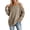 Khaki, variant on CAIXIA Fall Sweaters For Women Off Shoulder Long Sleeve Pullover Tops Soft Basic Clothes Elegant Shirts Daily Work Outfits Fall Winter Clothes,Grey