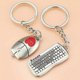 thumbnail image 2 of Jinyr Keychains Mini And S Pandent Keyan Couple Keyrings For Couple Metal Key Chain Keychain(1p, ), 2 of 5