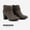 BROWN, variant on BURUDANI Women’s Chunky Block-Heel Ankle Boots Closed-Round-Toe Fall Booties Dress-Up Essential for Office, Weekend Brunch & Date Night
