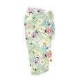 thumbnail image 5 of FKELYI Women Sarong Soft Swimsuit Coverups for Summer Colorful Lazybug Daisy Print Chiffon Long Bikini Wraps Semi-Sheer Beach Pareo Bathing Suit Cover Up Beach Dress, 5 of 6