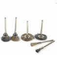 thumbnail image 2 of Wire Brushes Parts, Wire Polishing Brushes with 3 Different Sizes, Steel Wire Wheel Cleaning Brushes, Mini Dremel Rotary Tools Accessory, 2 of 5