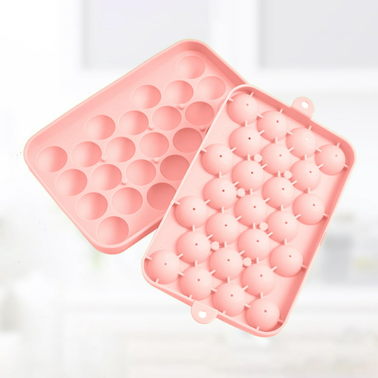 1pc Silicone Ice Cube Tray, 12 Round Ball Shaped Ice Ball Mold, For Ice,  Chocolate, Jelly Making