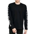 thumbnail image 1 of Camiseta "The Earth is Flat" Suga BTS Min Yoongi Bangtan Outfit Yet to Come in Busan Concert Black Color exterior sablon delantero Back + manga larga Vtmennnnt verano 2016 concierto YTC camiseta corea, 1 of 2