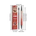 thumbnail image 2 of Eyebrow Pencils For Women Eyebrow Pen With Brush-Tip Curved Tip For Natural Fuller-Looking Brows Hair-Like Strokes For All Brow Types Last All-Day Brow 0.6ml, 2 of 7