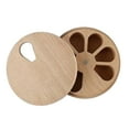 thumbnail image 1 of Bocal de Rangement avec Tablette 12 cm Tablette 7 Jours de Rangement en Bois Bocal de Rangement 7 Jours Rond avec 7 Grands Compartiments et Grand Ouverture pour une Utilisation Facile Contenants de Restaurant Contenants Alimentaires Hermétiques, 1 of 9