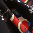 thumbnail image 5 of Pompotops Robe Vintage de Soirée à Manches Courtes Col Rond avec Bandage et Fermeture Éclair pour Femmes de Noël, 5 of 5